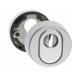 Dieckmann Alu-Schutzrosettenpaar ZA,15mm,Schachtelpack Bis TS68mm 7256 F01