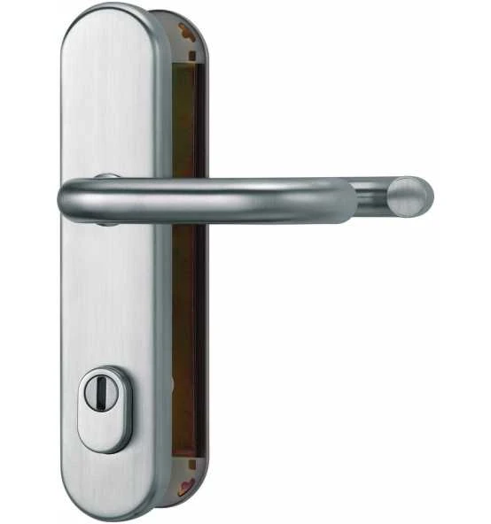 ABUS Schutzbeschlag HLZS814 ER Beidseitig Drücker EK 1 ABUS Schutzbeschlag HLZS814 ER Beidseitig Drücker EK