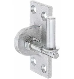 GAH Alberts Verstellbarer Haken Auf Platte 13 Mm Verzinkt Gelb