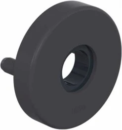 HEWI Drückerrosette 305.21PBR D.21mm,Ed.matt,anthrazgr,KN+LN,TS38,1