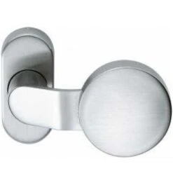 FSB PT-Knopf, Randhöhe 14 Mm DL-R, Edelstahl, Mod. 854, Matt Edelstahl, Auf Rosette