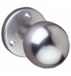 Türknopf Auf Rosette F1 50 Mm Kugelknopf