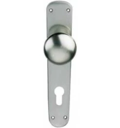 Haustür-Knopflangschilder Nr. 230HK F2 Pilzknopf 92 Mm