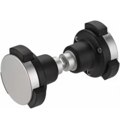 AMF Knopfdrückerpaar 490GN Material VA Drehb.VK 8mm