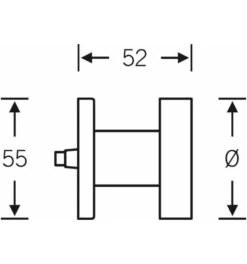 FSB ZT-Türknopf, 0 23 0829, Gegens., A.Ros.rd.Alu F1 -Burgs Tienda knopf knopf griffschild tuerwechselgarnitur einzelteile 314185 czm