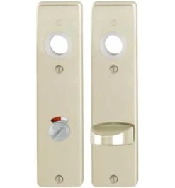 Hoppe Zimmertür-Kurzschild 202KP 8/78 Mm, WC, F2