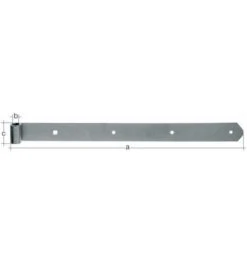 GAH Alberts Ladenband 3338/500 K3 Feuerverzinkt