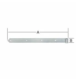 Vormann Ladenband Schwer 100 X 60 X 8 Mm, Nr. 68000Z Verzinkt -Burgs Tienda ladenband 998657 czm