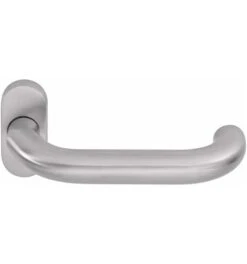 OGRO Profiltürdrückerlochteil OGRO 8100V 8MM/6621 ER VA ER Ov.schräg