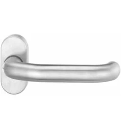 Feuerschutzdrückerlochteil 1800/2133 VA EST Gekr.4-KT.9mm EDI