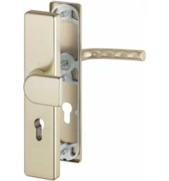 Hoppe Schutzgarnitur London 78G/2222A/2440/113 Alu.F2 72mm 37-42mm