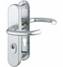 Hoppe Schutzgarnitur Mar.1138/3332ZA/3410 Alu.F1 72mm 42-47mm