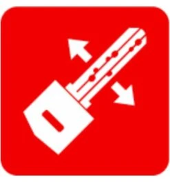 ABUS Panzerriegel PR2600 B Ohne Zylinder -Burgs Tienda panzerriegel 1586199 czm 4