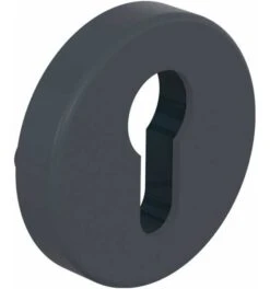 HEWI Schlüsselrosetten-Paar 306.23PB 92 Ku.92 Schildst.10,5mm PZ Rd.