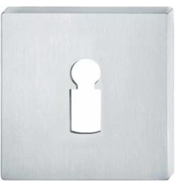 FSB Schlüsselrosette-Paar 12 1704 VA 6204 Schildst.7,2mm BB Quad.