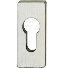 FSB PT-Schlüsselrosette, PZ, Randhöhe 7 Mm, DL-R, Aluminium, Mod. 1769, Elox. F1