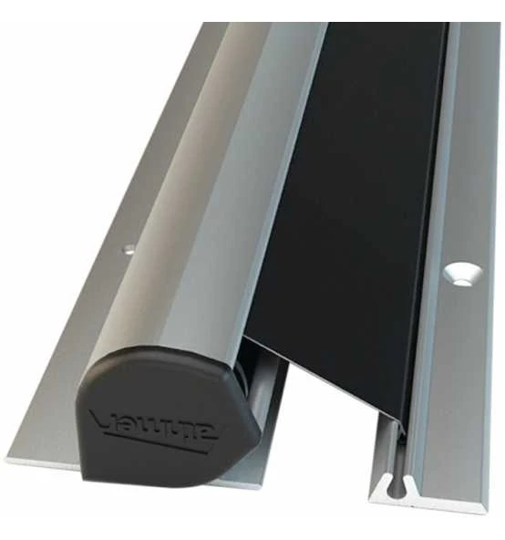 Athmer Fingersch.Rollo NR-25 L.1925mm BG Verkehrsweiß Rollo Schwarz 1 Athmer Fingersch.Rollo NR-25 L.1925mm BG Verkehrsweiß Rollo Schwarz