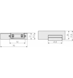 ABUS Elektrischer Türöffner ET50 CLC/DFNLI -Burgs Tienda standardtueroeffner 1586390 czm
