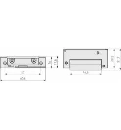 ABUS Elektrischer Türöffner ET75 -Burgs Tienda standardtueroeffner 1586393 czm