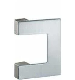 FSB HT-Stoßgriff, Eckig, DL-R, Edelstahl, Mod. 6187 S-Flat Offen, Fe. Ma. Edelstahl