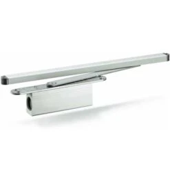 GEZE Türdämpfung ActiveStop Integrierter Türschließer Silber