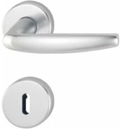 Hoppe ZT-Drückergarnitur, PZ, VK8 Atlanta Mit Ros., Stützn., Rückholf., ALU, F1