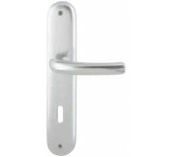 Hoppe ZT-Drückergarnitur, WC, E78VK8 Tôkyô Mit Langsch., Rückholf., ALU, F1