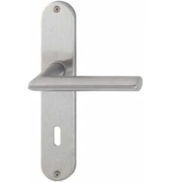 Hoppe ZT-Drückergarnitur, WC, E78, VK8, Stockholm, Mit Langsch., EDSTA, F69