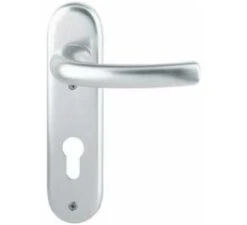 Hoppe ZT-Wechselgarnitur, PZ, E72VK8 Tôkyô Mit Kurzsch., ALU, F1