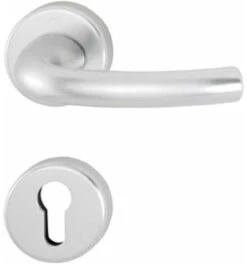 Hoppe ZT-Wechselgarnitur, PZ, VK8 Tôkyô Mit Ros., Stützn., Rückholf., ALU, F1