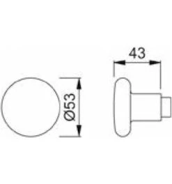 Hoppe ZT-Wechselgarnitur, PZ, E72VK8 Tôkyô Mit Kurzsch., ALU, F1 -Burgs Tienda tuerdruecker tuergriff tuerwechselgarnitur einzelteile 117087 czm 1