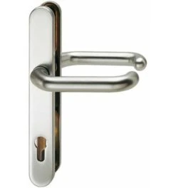 FSB PT-Drückergarnitur, PZ, E92, VK8, TS48-57, RH10, DL-R, ER, Mod. 7816, Ma. Edelstahl