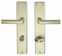 Bad-Garnitur Nr. 100B F2 Käntig Rot/weiß 8/78 M