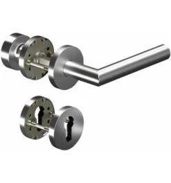 OGRO FS-Garnitur 8906/3020/6501/6612 Alu.AL D/K TS 38-63mm PZ Rd.DIN L/R