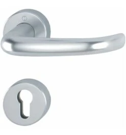 Hoppe FS-Garnitur San Fran.FS-1301/42H/42HS Alu.F1 D/D TS 45-65mm PZ Rd.DIN L/R