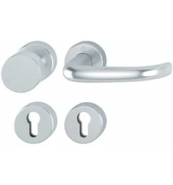 Hoppe FS-Garnitur San Fran.FS-E58/42H/42HS/1301 VA F69 D/K TS 40-65mm PZ Rd.