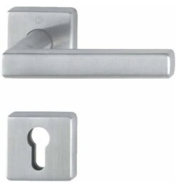 Hoppe FS-Garnitur Dallas FS-E1643/52/52S VA F69 D/D TS 40-65mm PZ Quad.DIN L/R