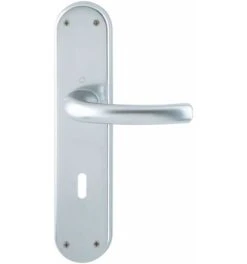 Hoppe Renovationsgarnitur Tôkyô 1710/3334 Alu.F1 OB 4-KT.8mm Entf.72mm