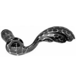 HS ROWE Haustür-Drückerlochteil Nr. 112H Ei Ls