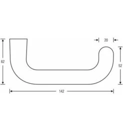FSB ZT-Drückerlocht.ASL, VK8, 0 10 1146, F69 Matt -Burgs Tienda tuergriff tuerdrueckerpaar tuer einzelteile 1089755 czm