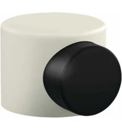 HEWI Bodentürpuffer 615B 99 D.52mm H.42,5mm Ku.99 Reinweiß Ma Dübelmontage