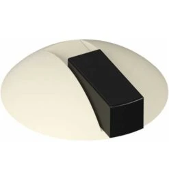 HEWI Bodentürpuffer 625B 99 D.85mm H.22,5mm Ku.99 Reinweiß Ma Dübelmontage