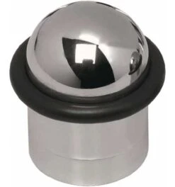 Intersteel Türpuffer D.28mm H.44mm LM Glanzverchromt Dübelmontage