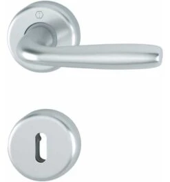 Hoppe Rosettengrt.Maribor 1766/17KV/17KVS Alu.F1 Rd.OB DIN L/R D/D