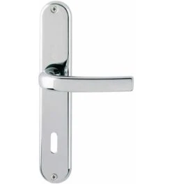 Hoppe Langschildgarnitur Cervina M191/322 MS F49 OB 72mm DIN L/R