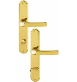 Hoppe Langschildgarnitur Cervina M191/322 MS F71 SK/OL 78mm DIN L/R