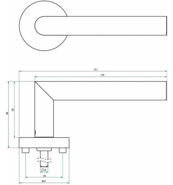 Intersteel Rosettengrt.0035.195105 VA 304 Rd.PZ DIN L/R D/D 2 Intersteel Rosettengrt.0035.195105 VA 304 Rd.PZ DIN L/R D/D - Image 2