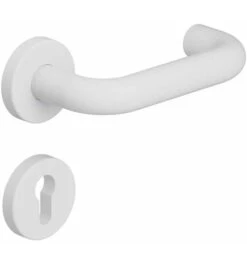 HEWI Halbgarnitur 111PBR22.230 PA 98 Ma 4-KT.8mm 43,1-48,0mm Schutzrosette