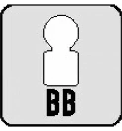 HEWI Rosettengrt.162XAH01.530 VA XA BB-Buntbart DIN L/R -Burgs Tienda tuerstaerke 38 43 1530159 czm