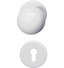 HEWI Rosettengrt.111R03.233 Ku.74 Rd.PZ DIN L/R KGL D/K